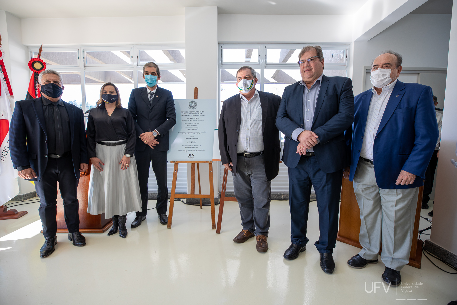 Ministro da Ciência, Tecnologia e Inovação participa de inauguração de obras na UFV