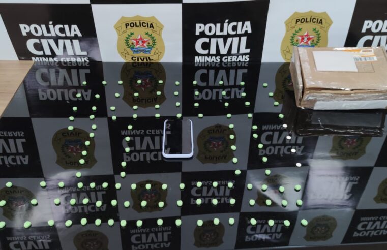 Viçosa: Polícia Civil apreende 116 comprimidos de ecstasy