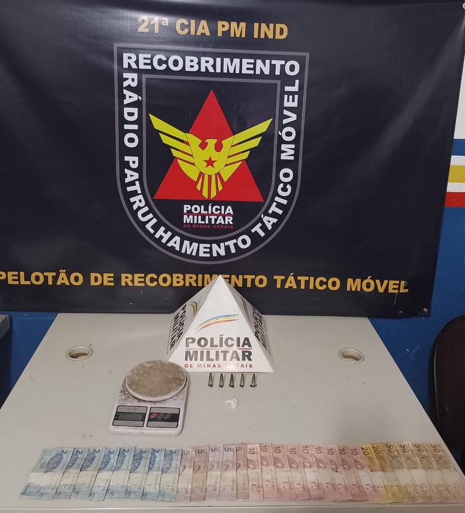 Ponte Nova: dois homens são apreendidos e drogas são localizadas durante operação policial