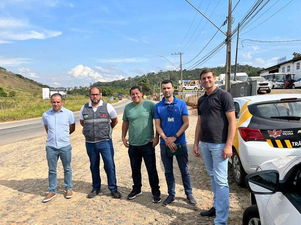 DER-MG implanta novos radares e reforça sinalizações em Viçosa