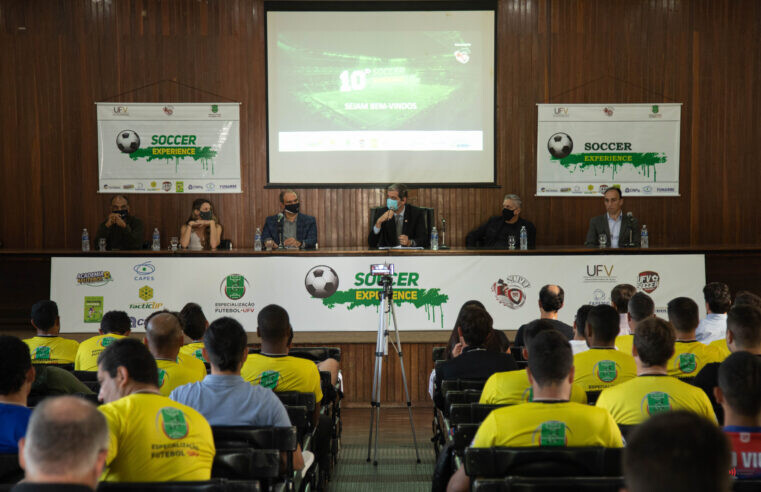 10º Soccer Experience reúne nomes importantes do futebol brasileiro e mundial na UFV