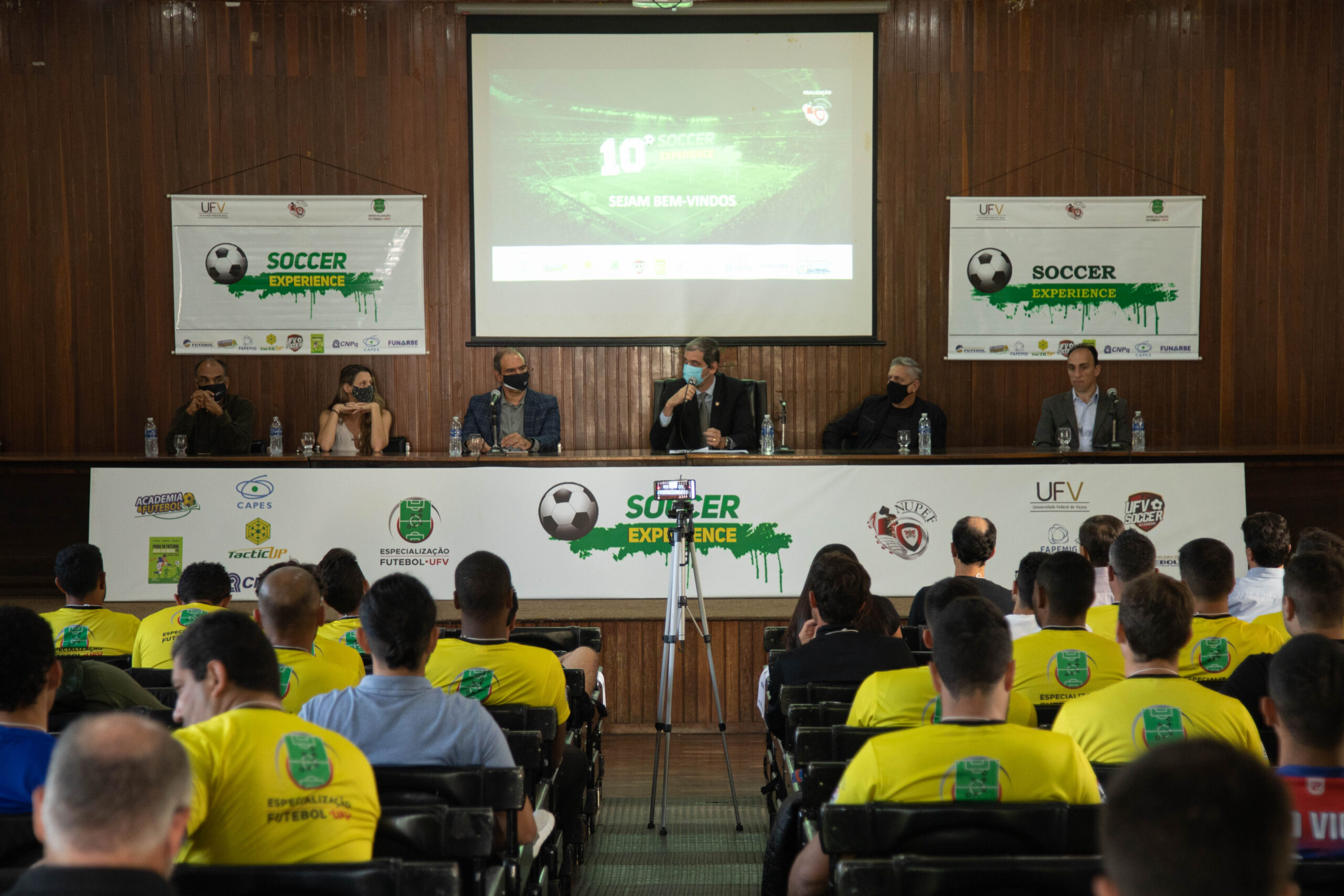 10º Soccer Experience reúne nomes importantes do futebol brasileiro e mundial na UFV