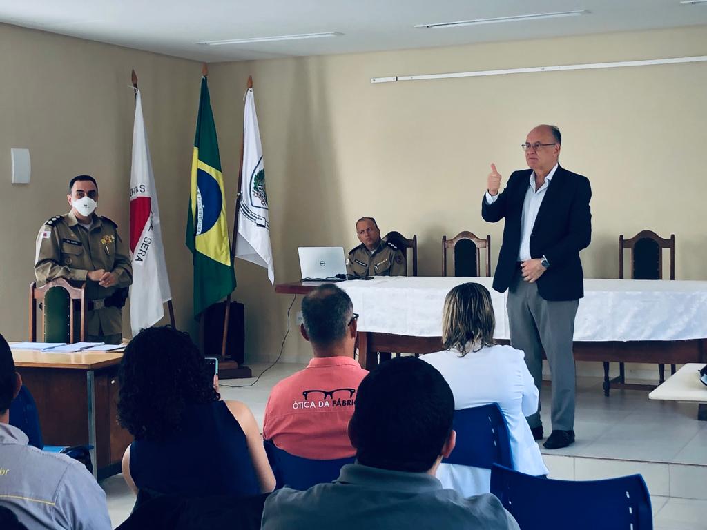 Comandante da 4ª região da PM realiza reunião em Viçosa por causa do aumento da criminalidade
