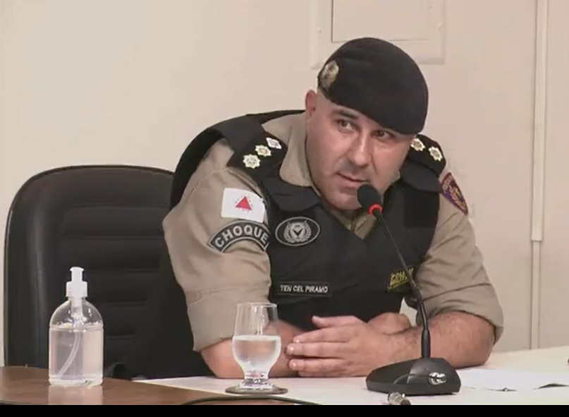 Píramo deixa o comando da Polícia Militar em Viçosa