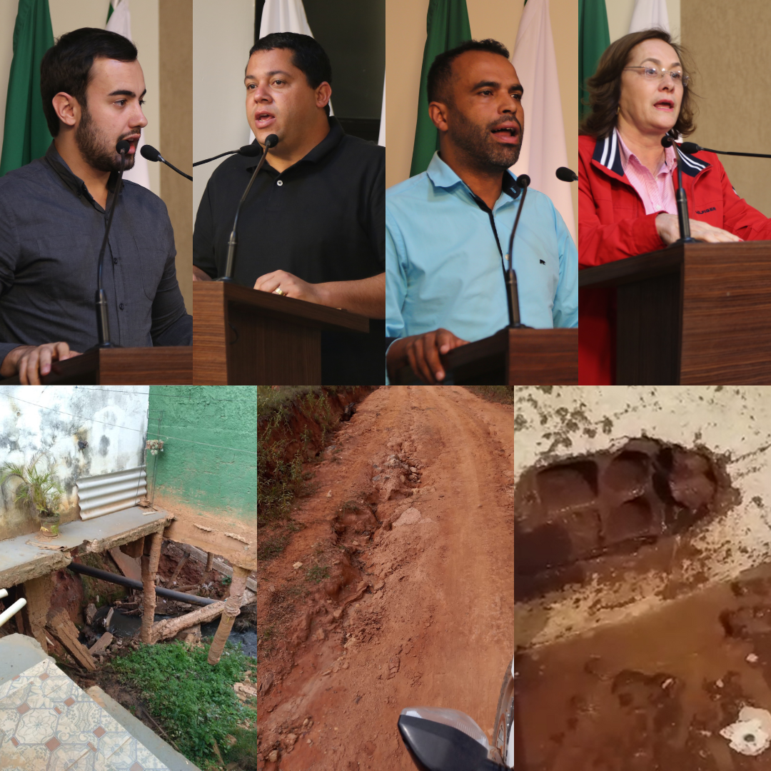 Vereadores cobram medidas antes do início do período de Chuvas