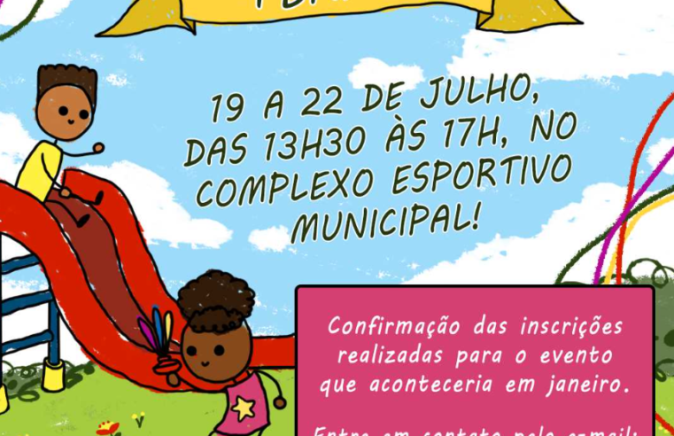 Viçosa: Edição 2022 da Colônia de Férias acontece em julho