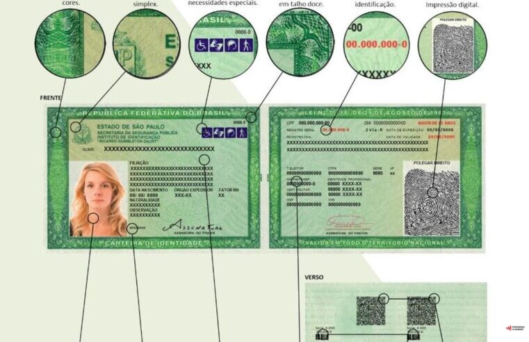 Novo RG começa a ser emitido na próxima semana