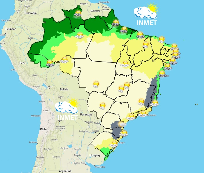 Previsão do tempo para Viçosa e região nesta terça-feira (26/7)