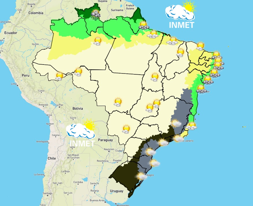 Previsão do tempo para Viçosa e região nesta quarta-feira (27/7)