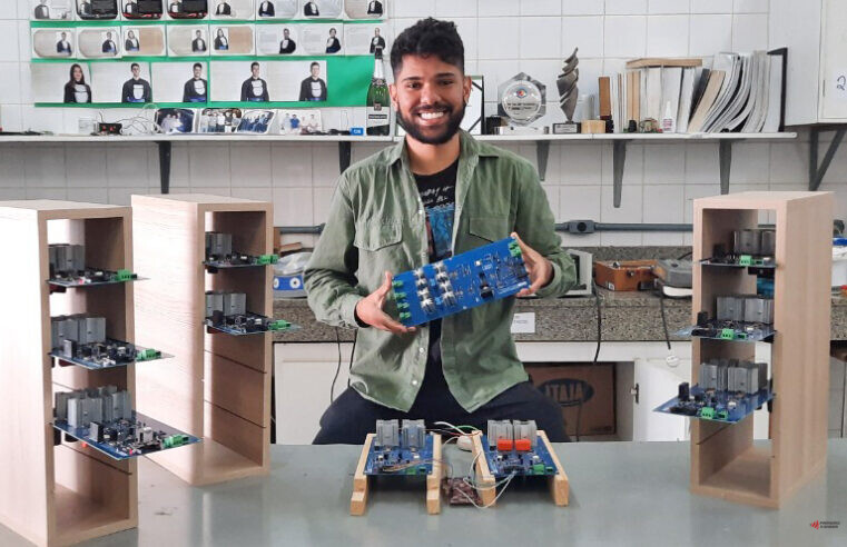 Trabalho do Departamento de Engenharia Elétrica da UFV recebe prêmio internacional