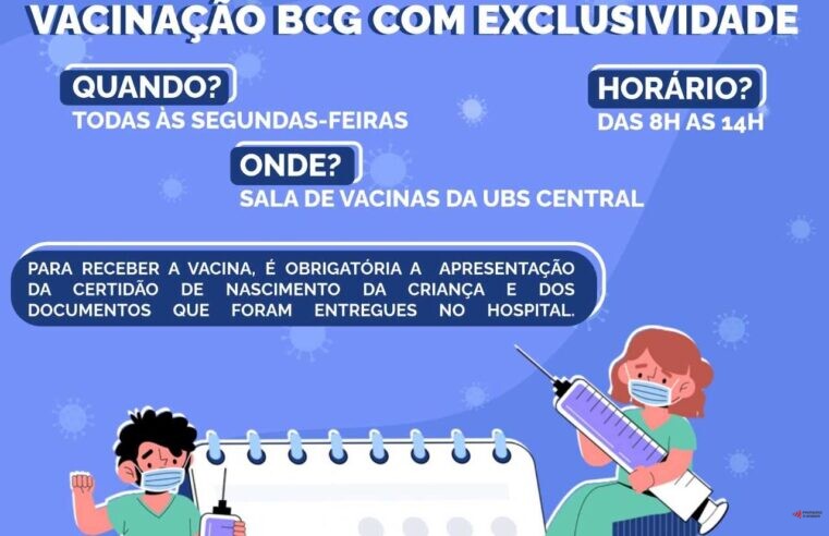 Falta da BCG obriga municípios a mudarem estratégia de aplicação da vacina para bebês