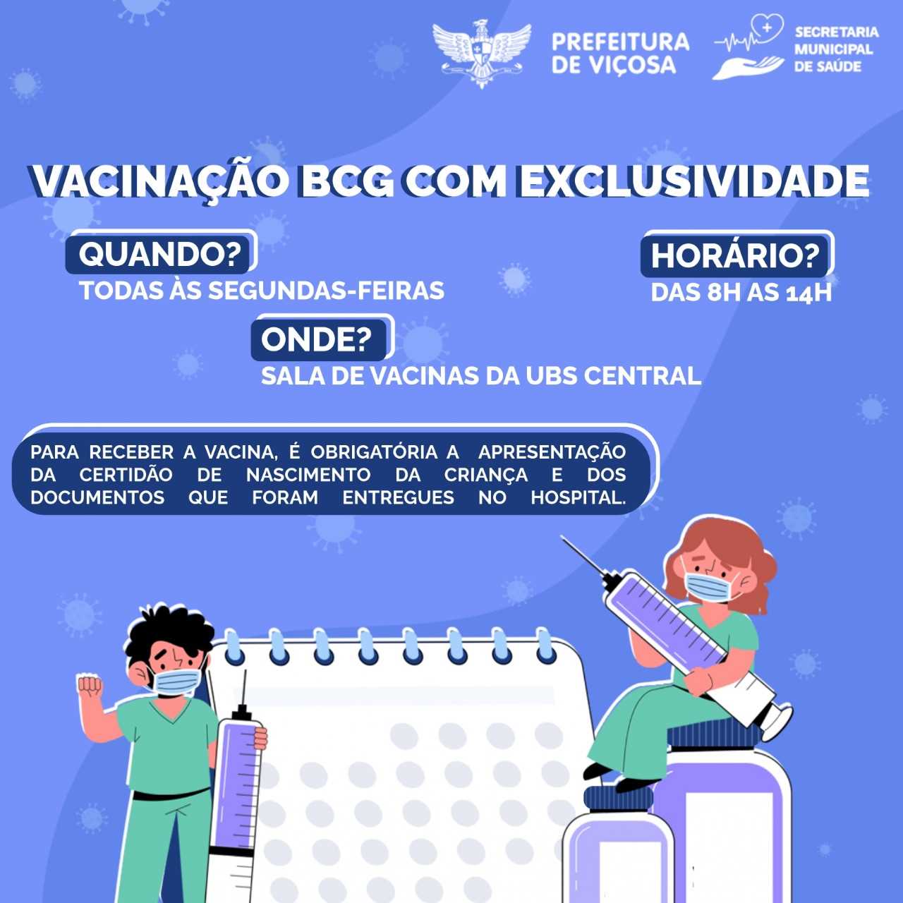 Falta da BCG obriga municípios a mudarem estratégia de aplicação da vacina para bebês
