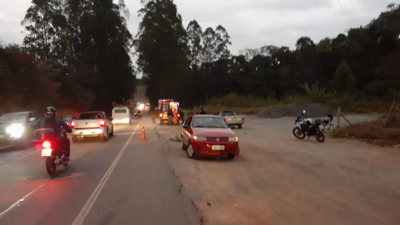 Viçosa: acidente entre motocicletas deixa duas pessoas feridas no Novo Silvestre
