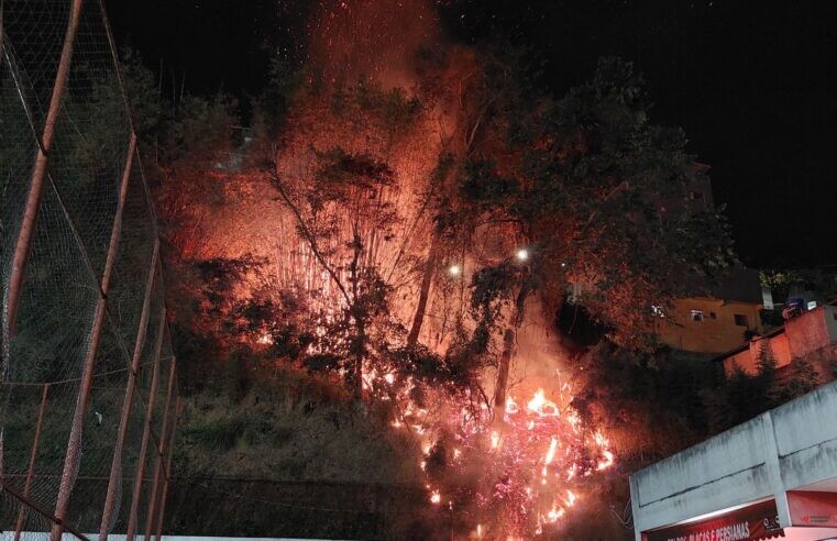 Viçosa: fogos de artifícios lançados por torcedor iniciaram incêndio atrás do Atlético Clube