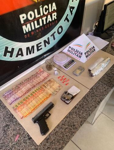 Homem é preso por tráfico de drogas em Viçosa
