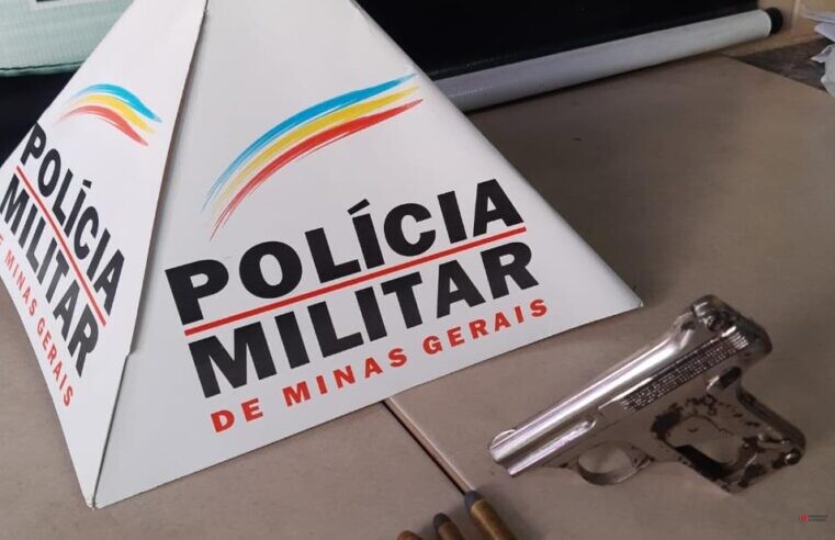 Arma de fogo e munições são apreendidas no bairro Maria Eugênia, em Viçosa