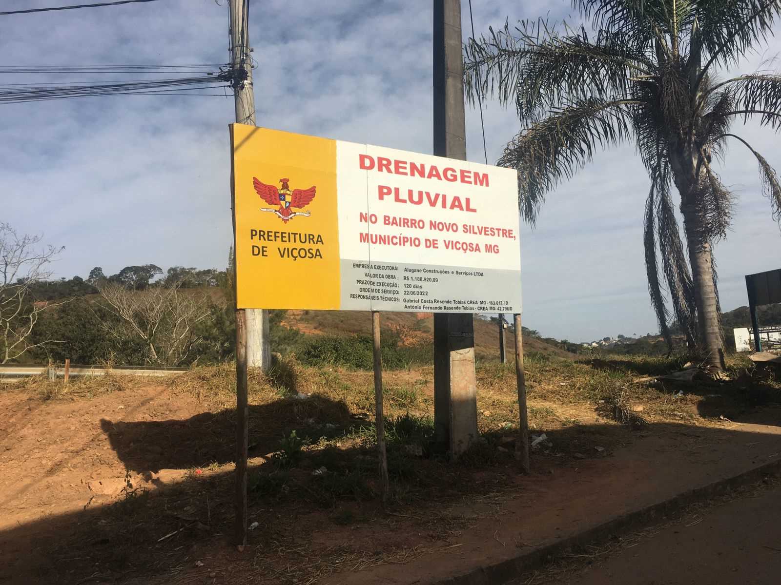 PMV realiza drenagem no Novo Silvestre para evitar alagamentos na região