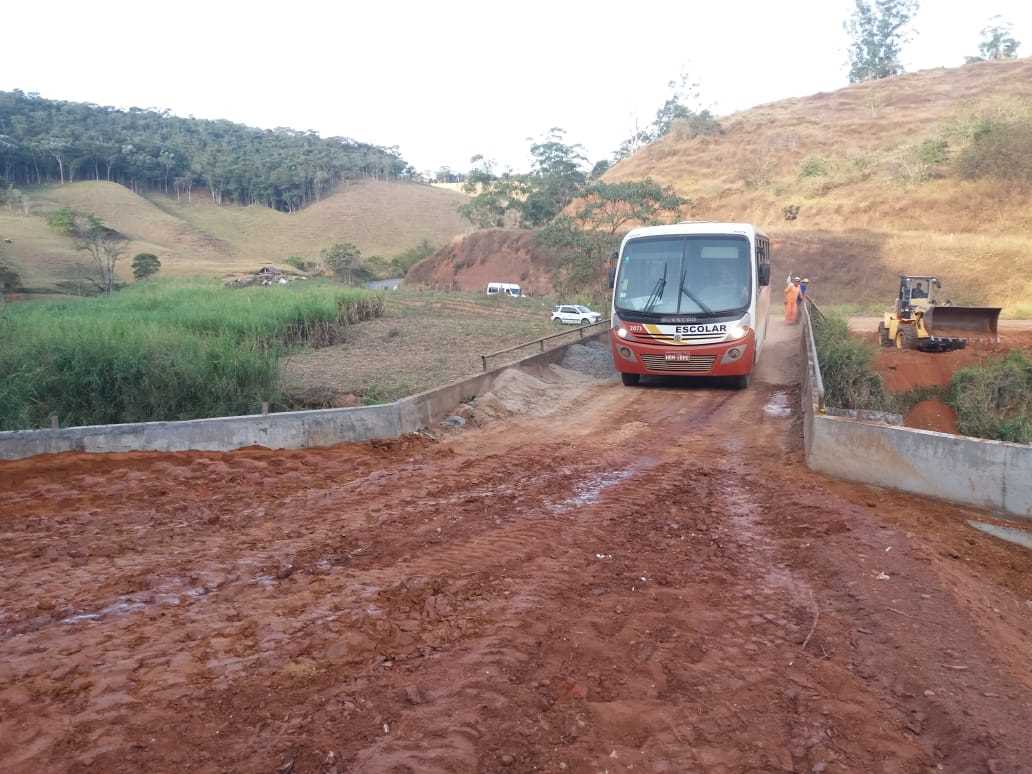 Viçosa: trânsito está totalmente liberado na ponte do Coura