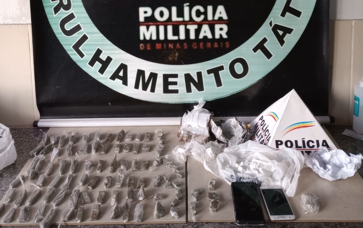 Viçosa: casal preso por tráfico de drogas no bairro União