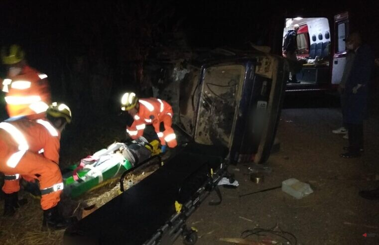 Grave acidente entre Viçosa e São Miguel do Anta deixa pessoas feridas