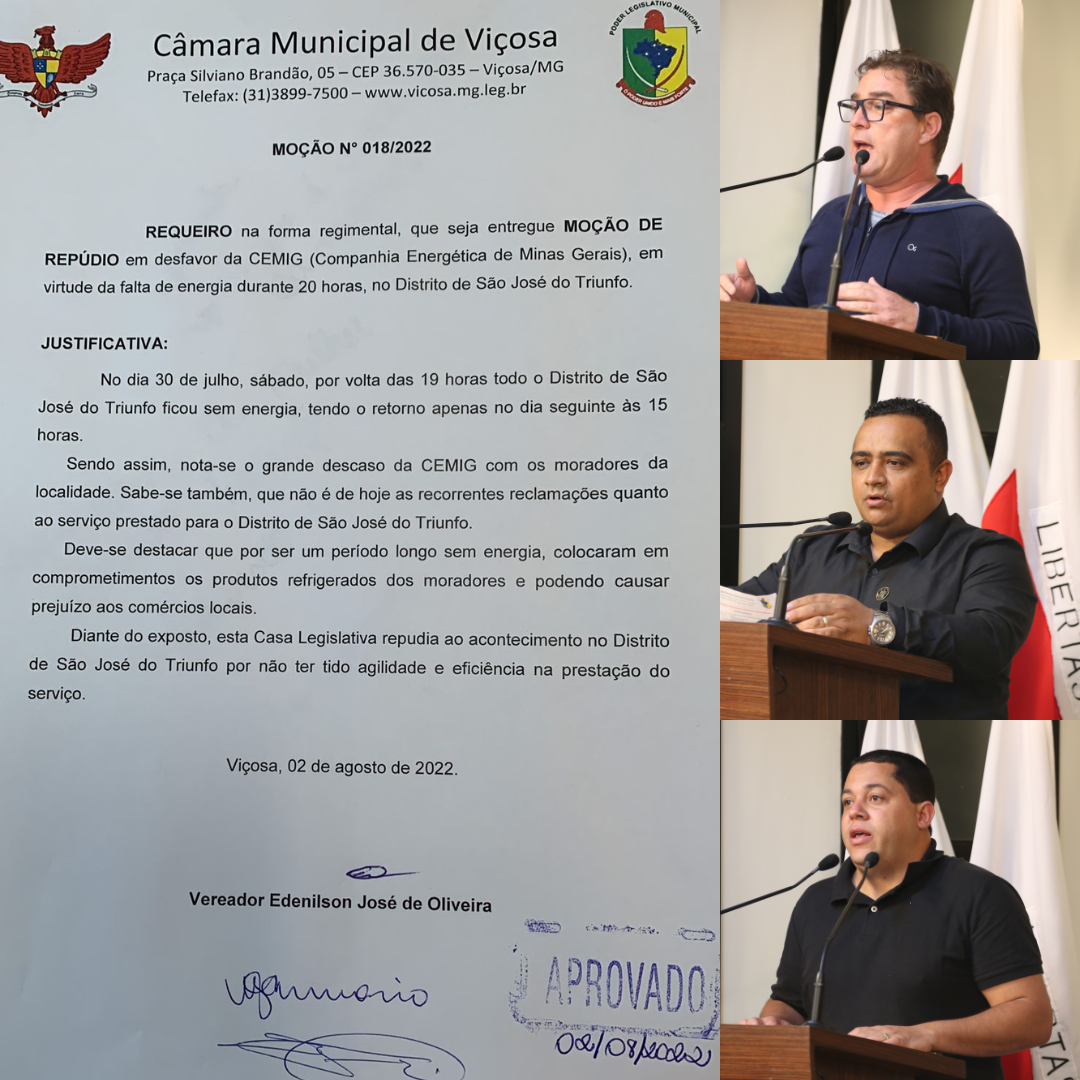 Vereadores e ANEEL se reúnem para falar sobre problemas de energia