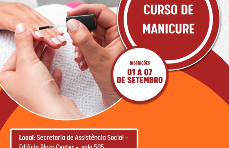 PMV abre inscrições para cursos de Barbeiro e Manicure