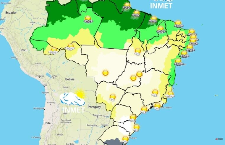 Previsão do tempo para Viçosa e região nesta segunda-feira (1/8)