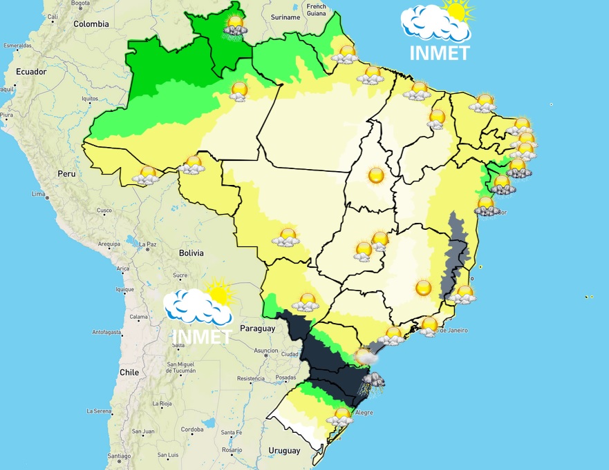 Previsão do tempo para Viçosa e região nesta terça-feira (16/8)