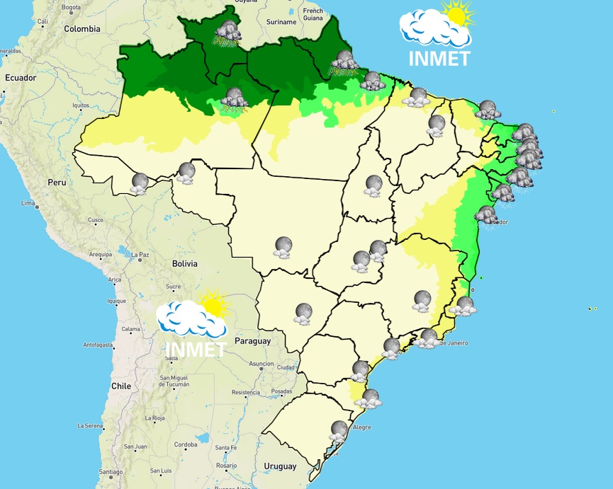 Previsão do tempo para Viçosa e região nesta terça-feira (23/8)