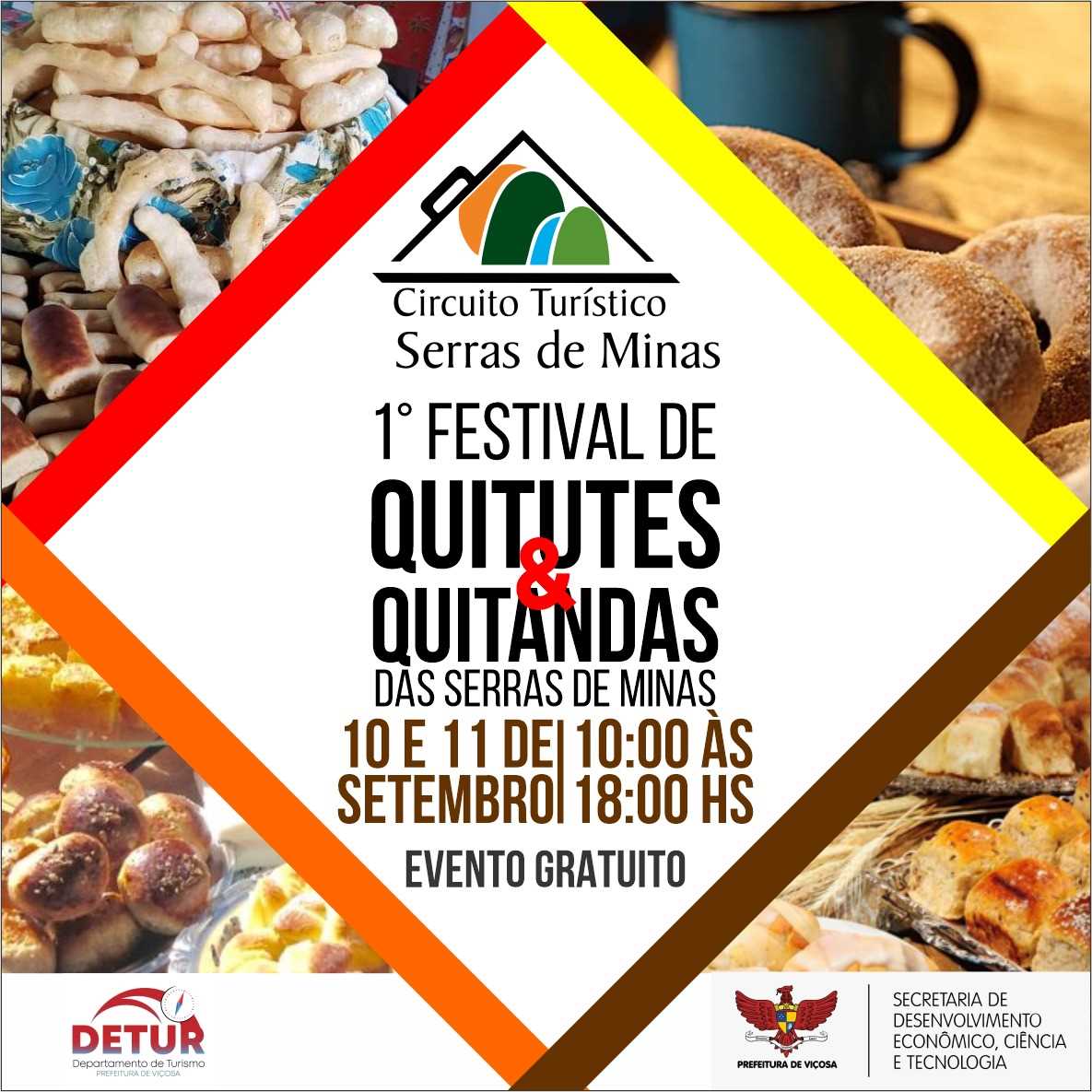 1º Festival de Quitutes e Quitandas acontece nesse fim de semana