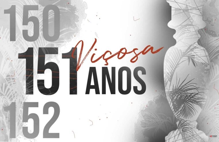 151 anos de Viçosa: confira a programação que celebra o aniversário