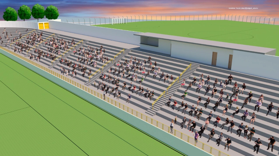 Segundo a Prefeitura de Viçosa, o recurso parlamentar conseguido não é nem 50% do valor total para a construção do novo estádio de futebol.