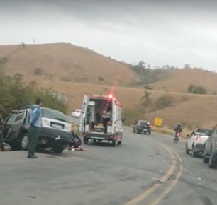 Grave acidente na Serra de São Geraldo deixa uma vítima fatal