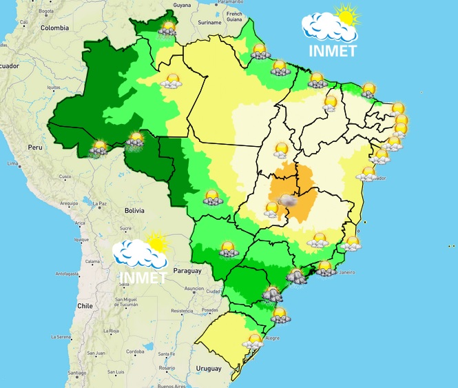 Previsão do tempo para Viçosa e região nesta quinta-feira (15/9)
