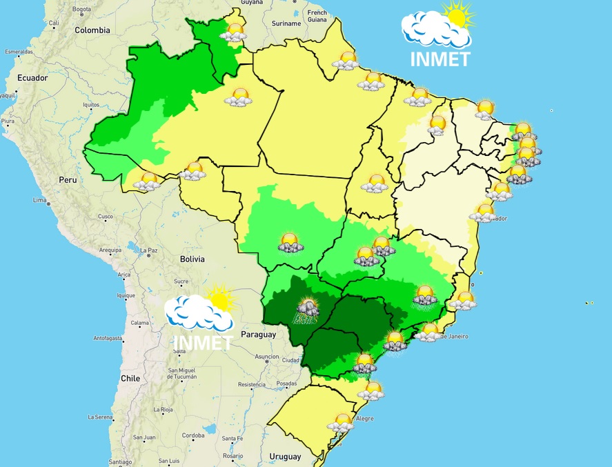 Previsão do tempo para Viçosa e região nesta quarta-feira (21)