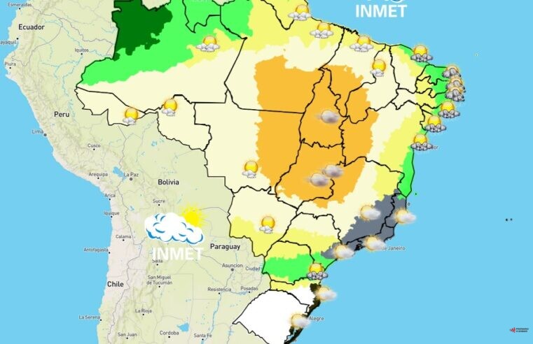 Previsão do tempo para Viçosa e região nesta segunda-feira (5/9)