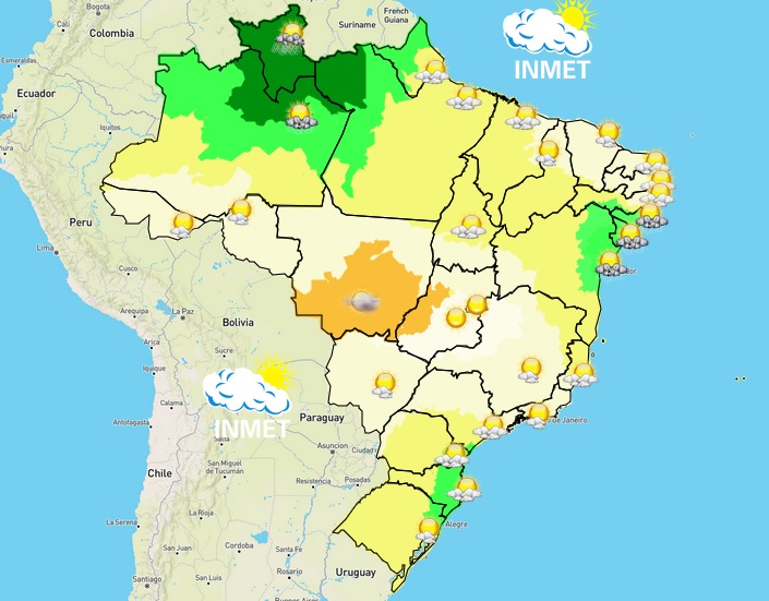 Previsão do tempo para Viçosa e região nesta quinta-feira (8/9)