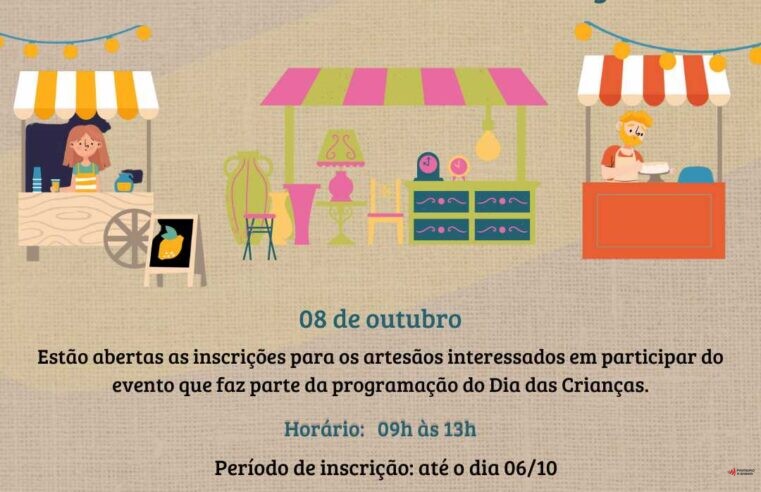 Feira de Produtos Artesanais vai acontecer em Viçosa no próximo sábado (08)