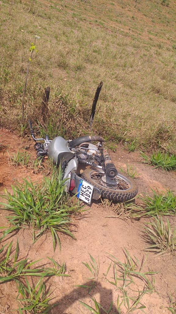 Viçosa: moto usada em assalto a posto de combustível localizada na Paula