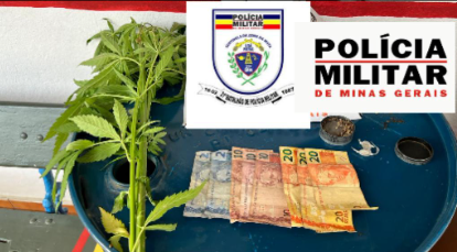 Homem e mulher são presos por tráfico de drogas em São Geraldo