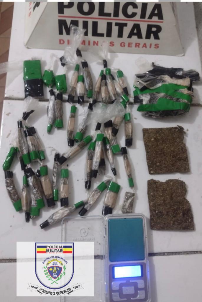 Adolescente é apreendido com drogas em Ubá