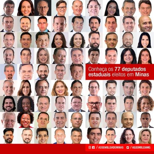 Eleições 2022: confira os deputados estaduais eleitos em Minas Gerais