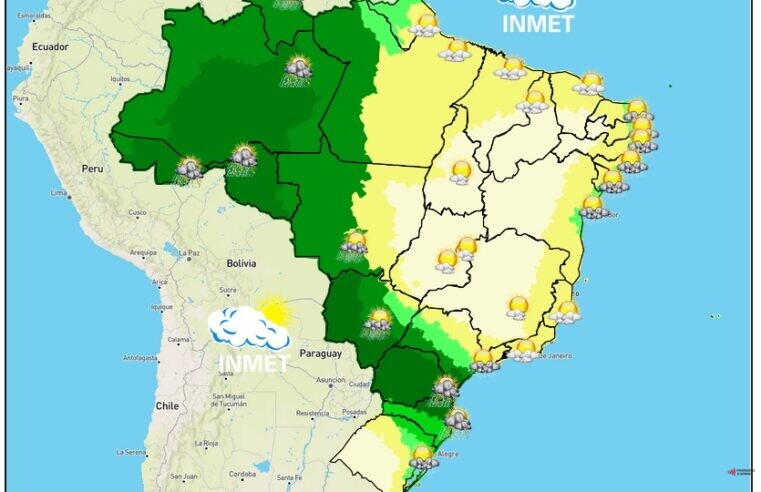 Previsão do tempo para Viçosa e região nesta sexta-feira (14/10)