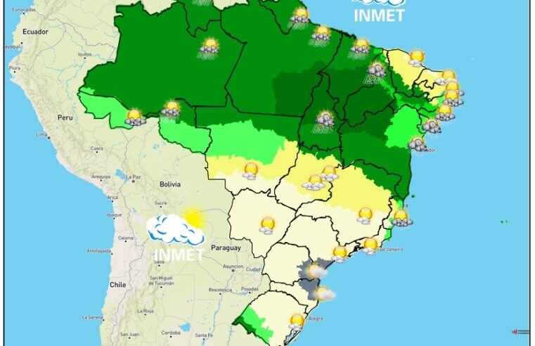 Previsão do tempo para Viçosa e região nesta quarta-feira, (26/10)