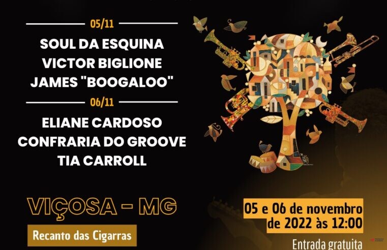 15ª edição do ViJazz & Blues Festival acontece neste fim de semana em Viçosa