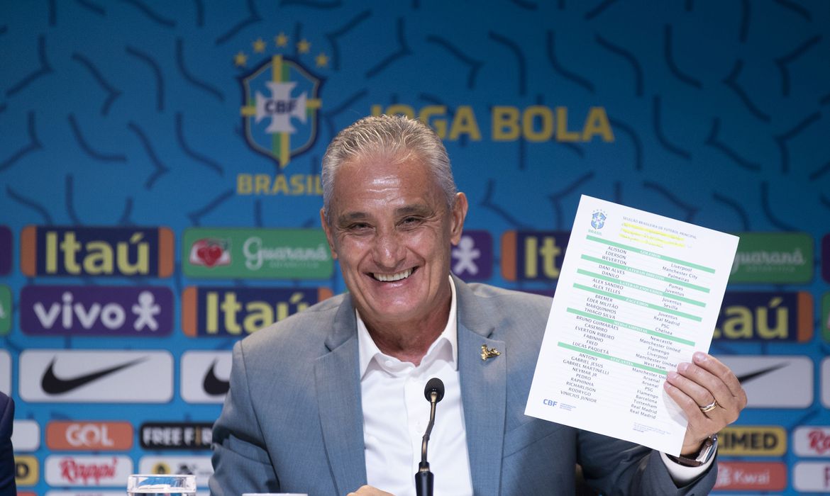 Com Daniel Alves, Tite divulga lista de convocado para a Copa do Mundo