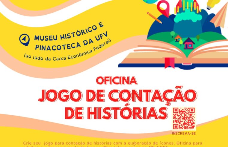 Inscrições abertas para oficina de jogos de contação de histórias na UFV