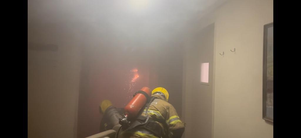 Simulação de incêndio movimenta Hospital São João Batista