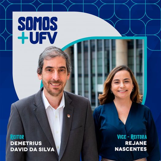 Demetrius e Rejane são reeleitos à reitoria da UFV