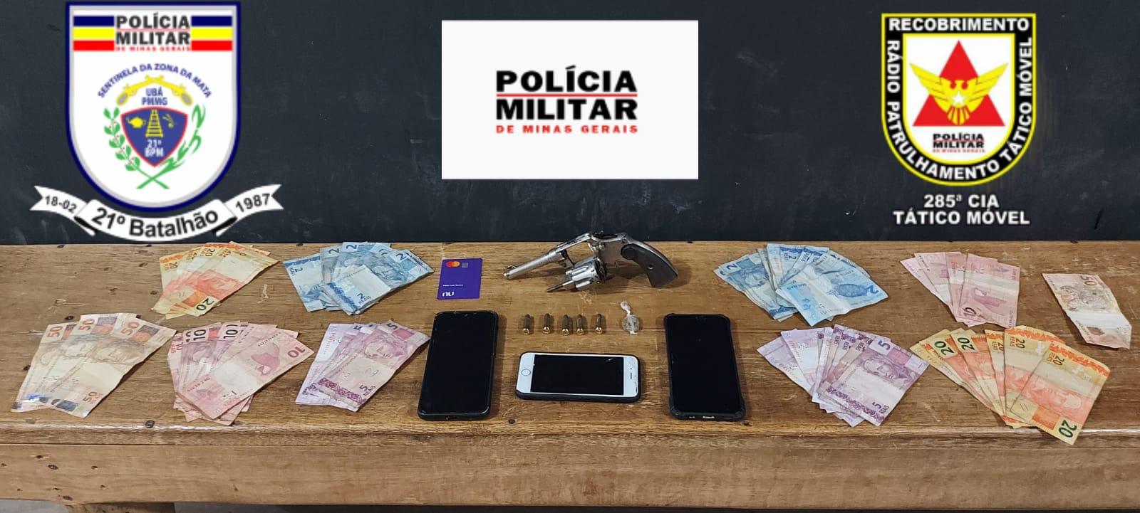 Menor de idade é apreendido com drogas em Ubá
